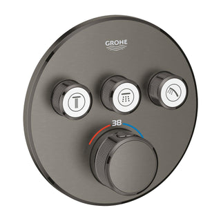 جروهي GROHE وش خلاط دفن دائري جروثيرم سمارت كنترول جرافيت مط 29121AL0