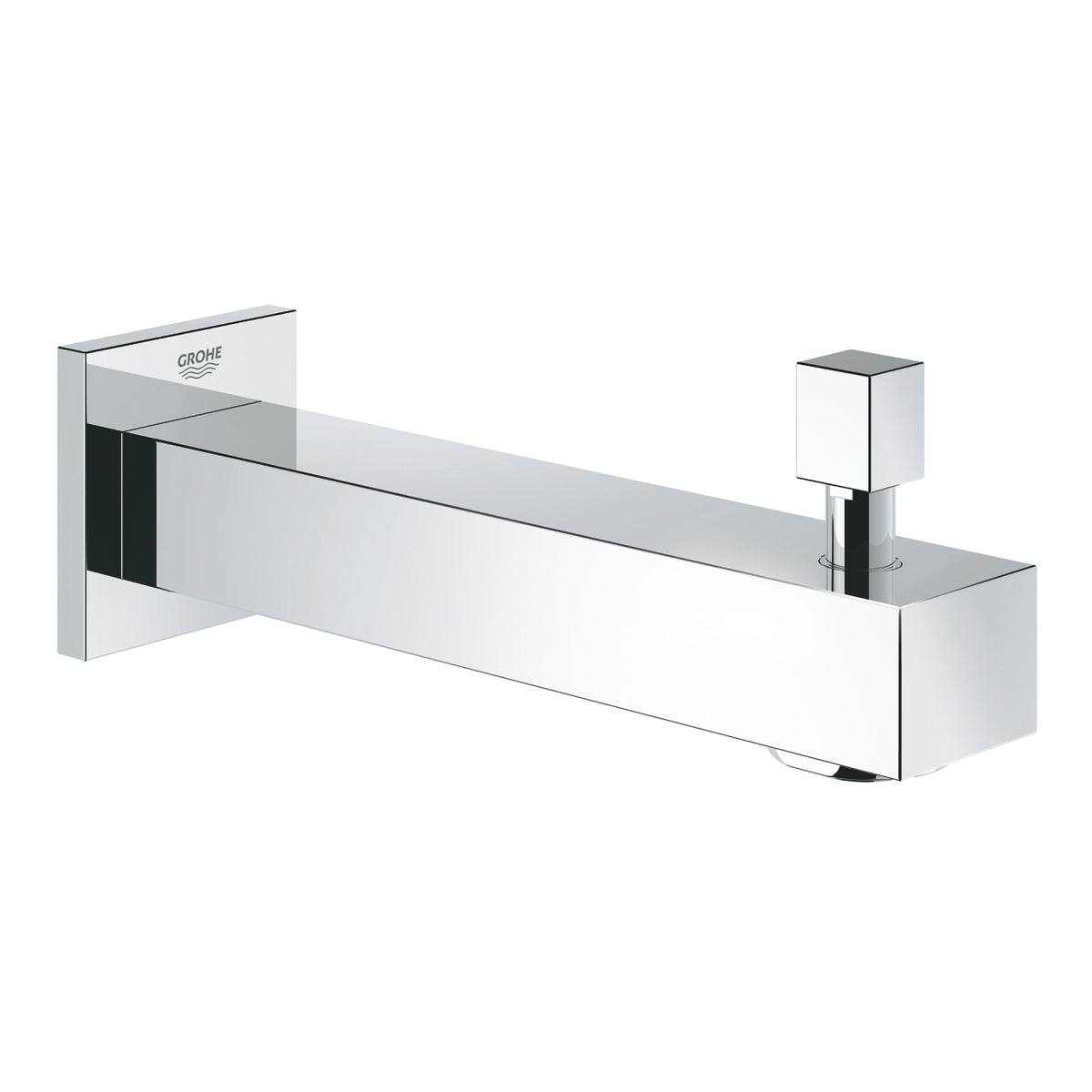جروهي GROHE قنطرة بانيو يوروكيوب بمحول 17 سم كروم 13304000