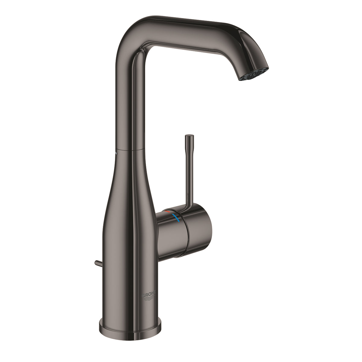جروهي GROHE خلاط حوض ايسنس لارج جرافيت لامع 24174A01