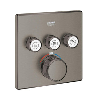 جروهي GROHE وش خلاط دفن بانيو جروثيرم سمارت كنترول مربع جرافيت مط 29126AL0