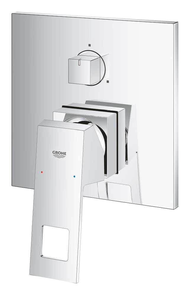 جروهي GROHE وش خلاط دفن ثلاثي بمحول يوروكيوب كروم 24094000