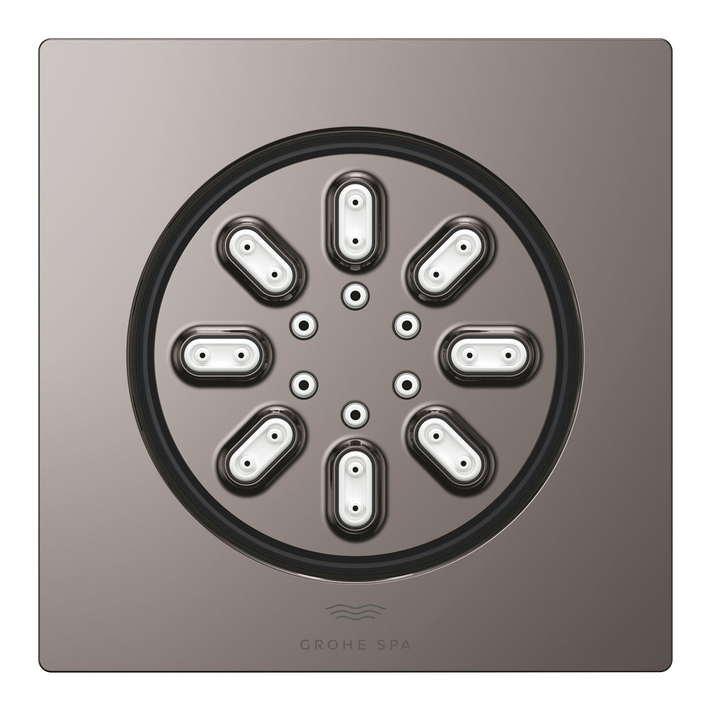 جروهي GROHE جيت مربع اكوا جرافيت لامع 26802A00