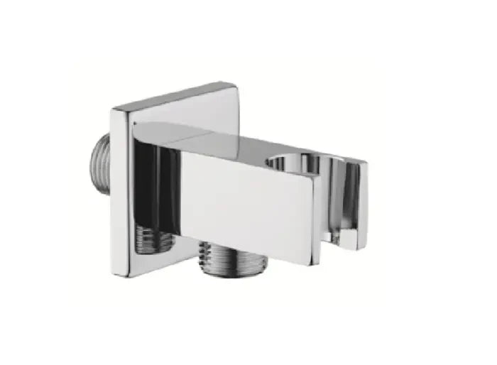 حامل سماعة بمخرج دفن مربع كروم SD3209-CP من سارديزاين